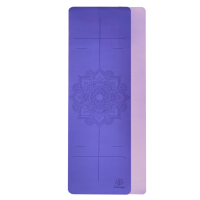 Yogamat Mandala Flower Lovely Lilac